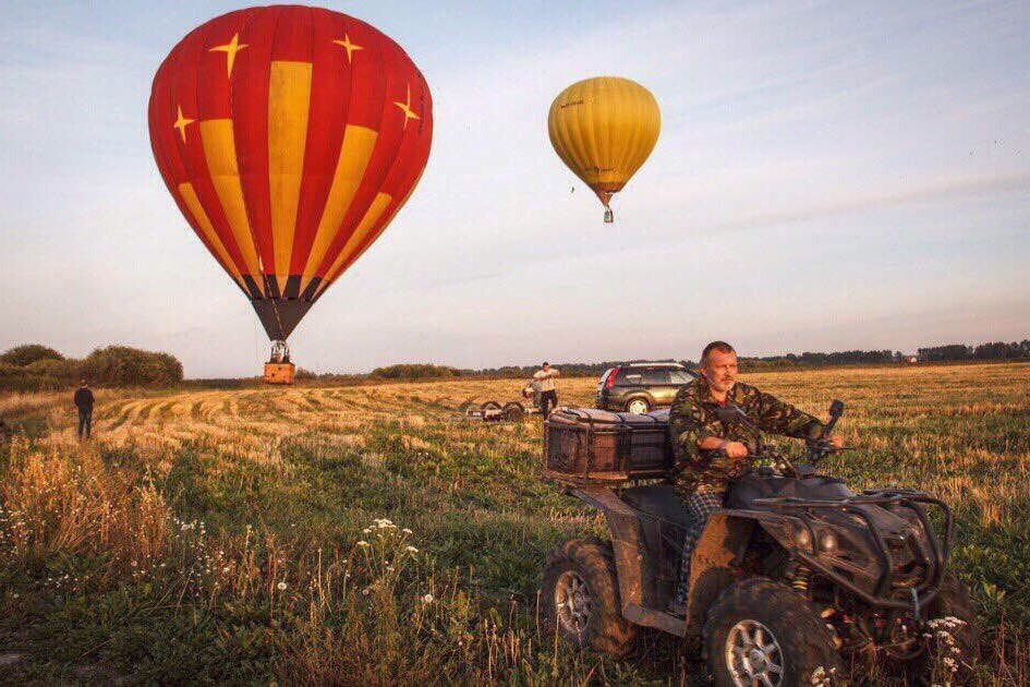 Полёт воздушных шаров в Тюмени