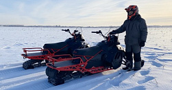 Катание на снегоходах